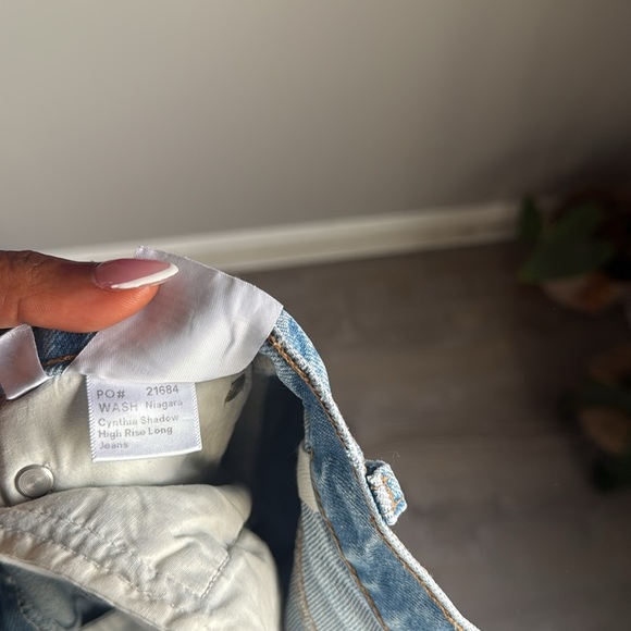 Reformation Cynthia Shadow High Rise Jeans 24 - Picture 11 of 14
